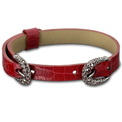 Click to shop - Buckle Bis Red Bracelet 